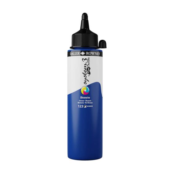 DALER ROWNEY SYSTEM3 FLUID 250ML ULTRAMARINE