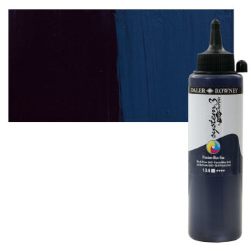 DALER ROWNEY SYSTEM3 FLUID 250ML PRUSSIAN BLUE