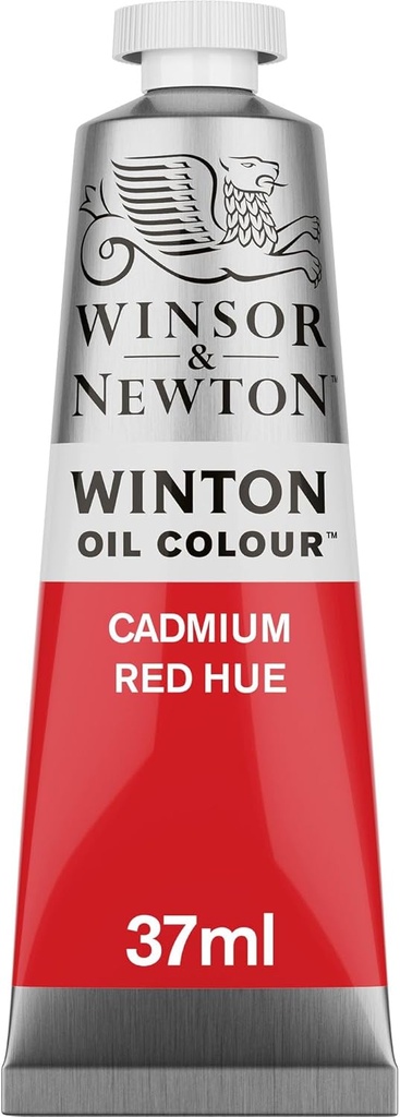 WINSOR & NEWTON WINTON OIL COLOUR 37ML TUBE CADMIUM RED HUE