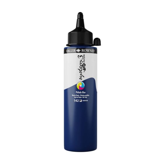 DALER ROWNEY SYSTEM3 FLUID 250ML PHTHALO BLUE