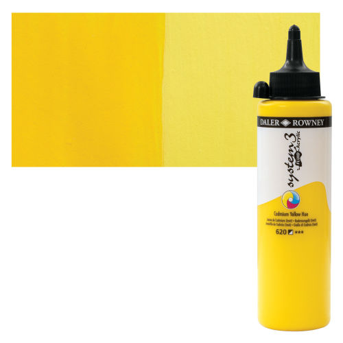 DALER ROWNEY SYSTEM3 FLUID 250ML CADMIUM YELLOW HUE