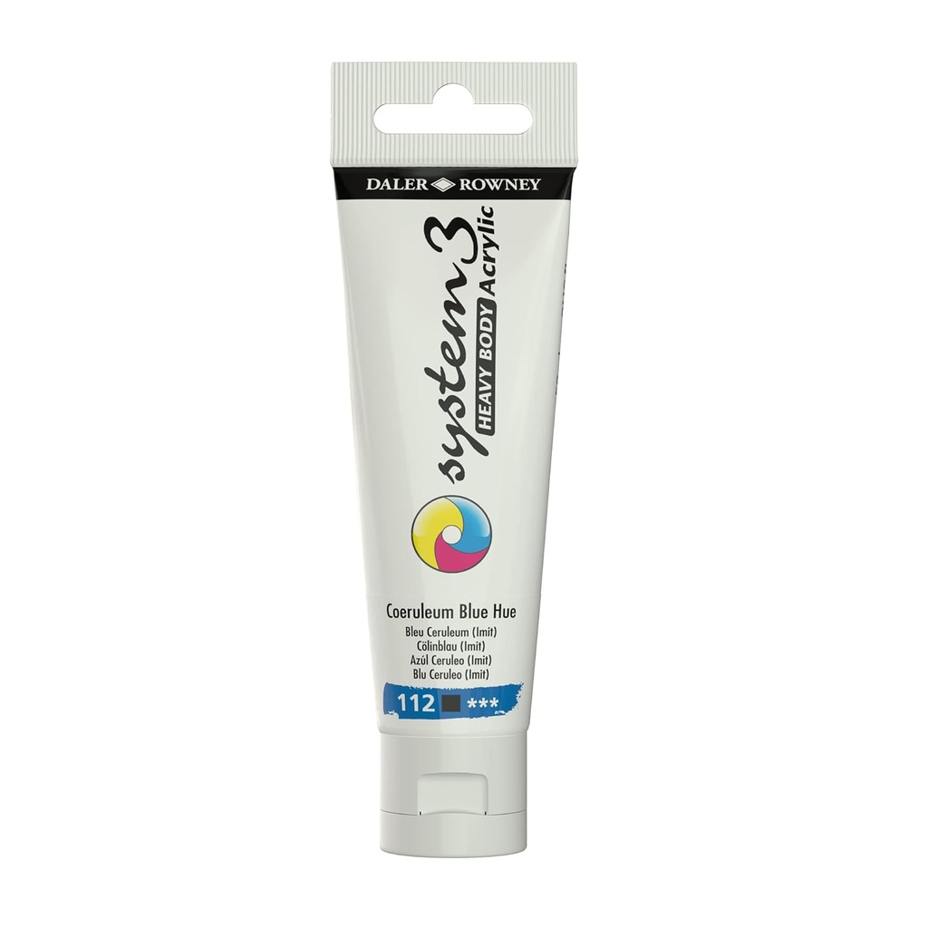 DALER ROWNEY SYSTEM3 HB 59ML COERULEUM BLUE HUE