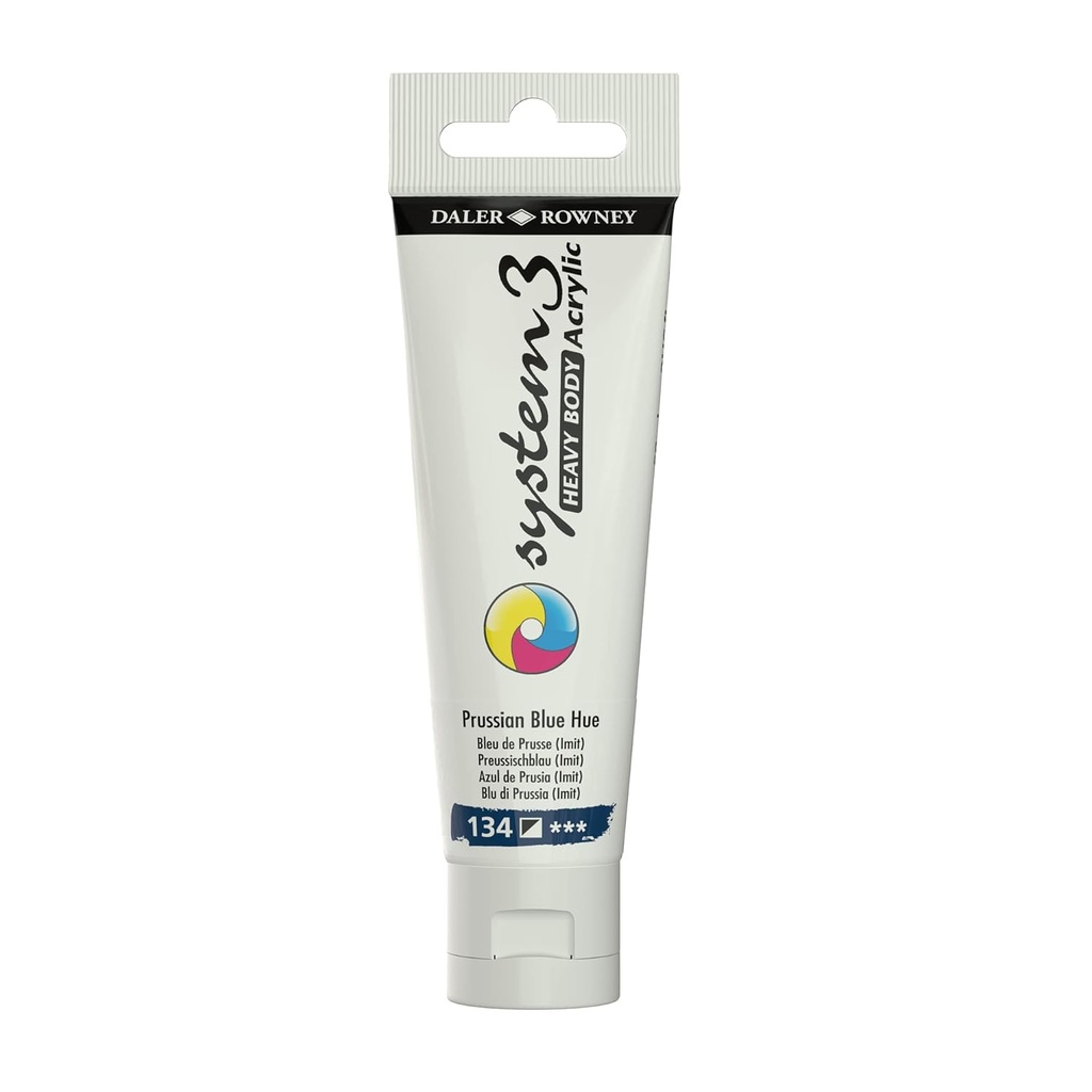 DALER ROWNEY SYSTEM3 HB 59ML PRUSSIAN BLUE HUE
