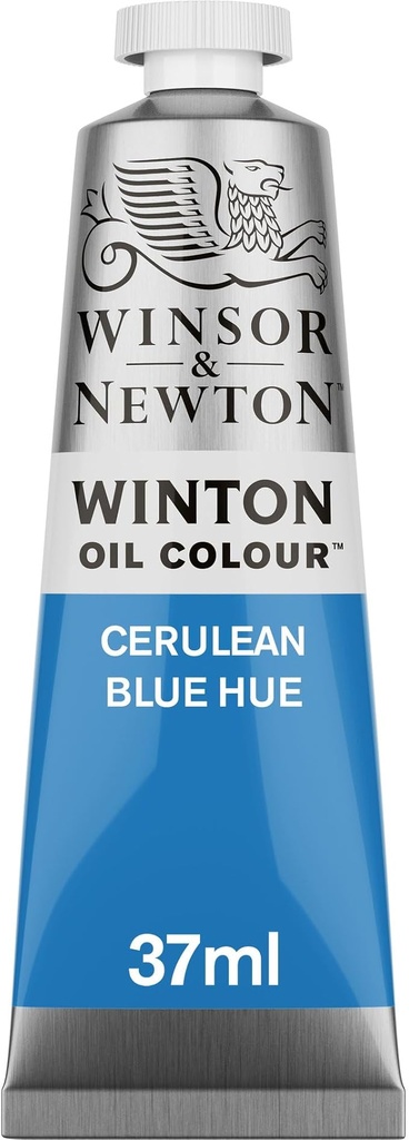 WINSOR & NEWTON WINTON OIL COLOUR 37ML TUBE CERULEAN BLUE HUE