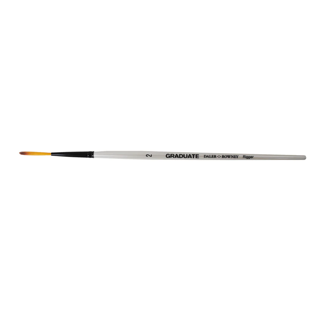 DALER ROWNEY GRADUATE SHORT HANDLE SYNTHETIC RIGGER SIZE 2