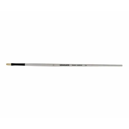 DALER ROWNEY GRADUATE LONG HANDLE BRISTLE FLAT SIZE 1