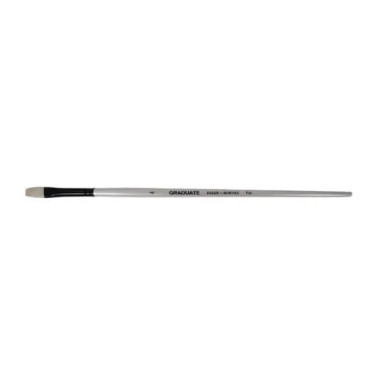 DALER ROWNEY GRADUATE LONG HANDLE BRISTLE FLAT SIZE 4