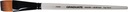 DALER ROWNEY GRADUATE SHORT HANDLE SYNTHETIC FLAT WASH SIZE 3/4 INCH