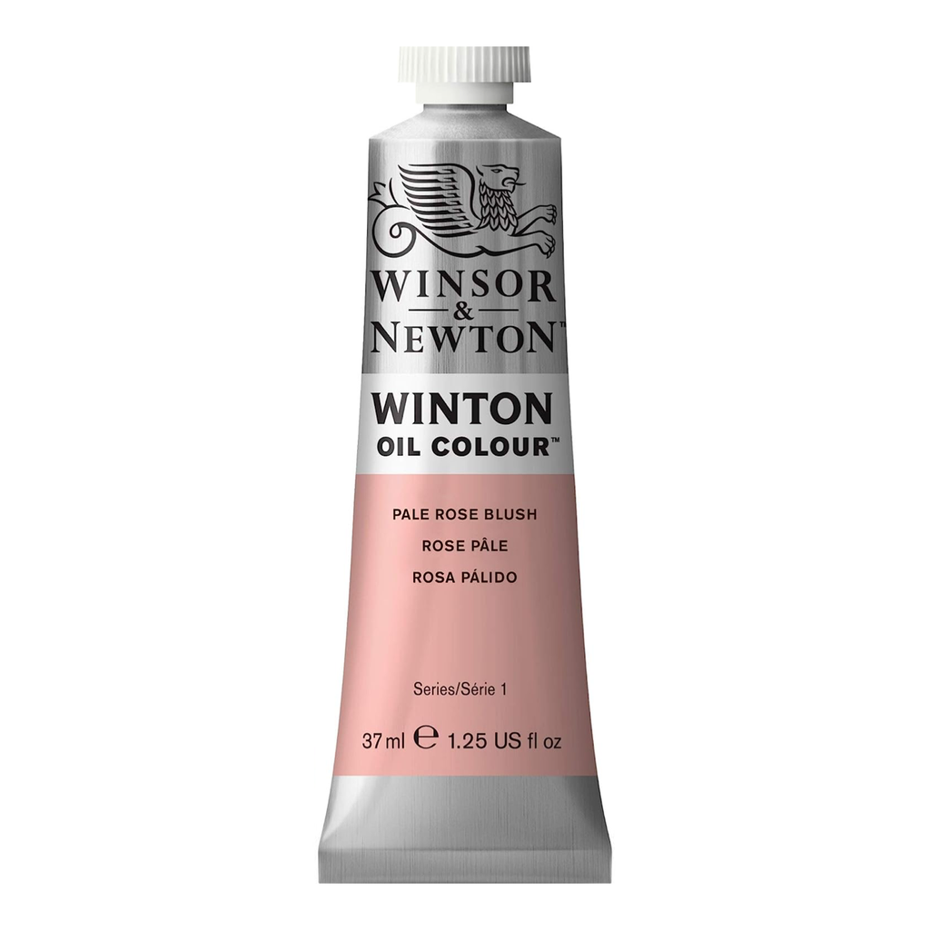 WINSOR & NEWTON WINTON OIL COLOUR 37ML TUBE PALE ROSE