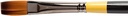 DALER ROWNEY SYSTEM3 LONG HANDLE FLAT SY44 SIZE 8