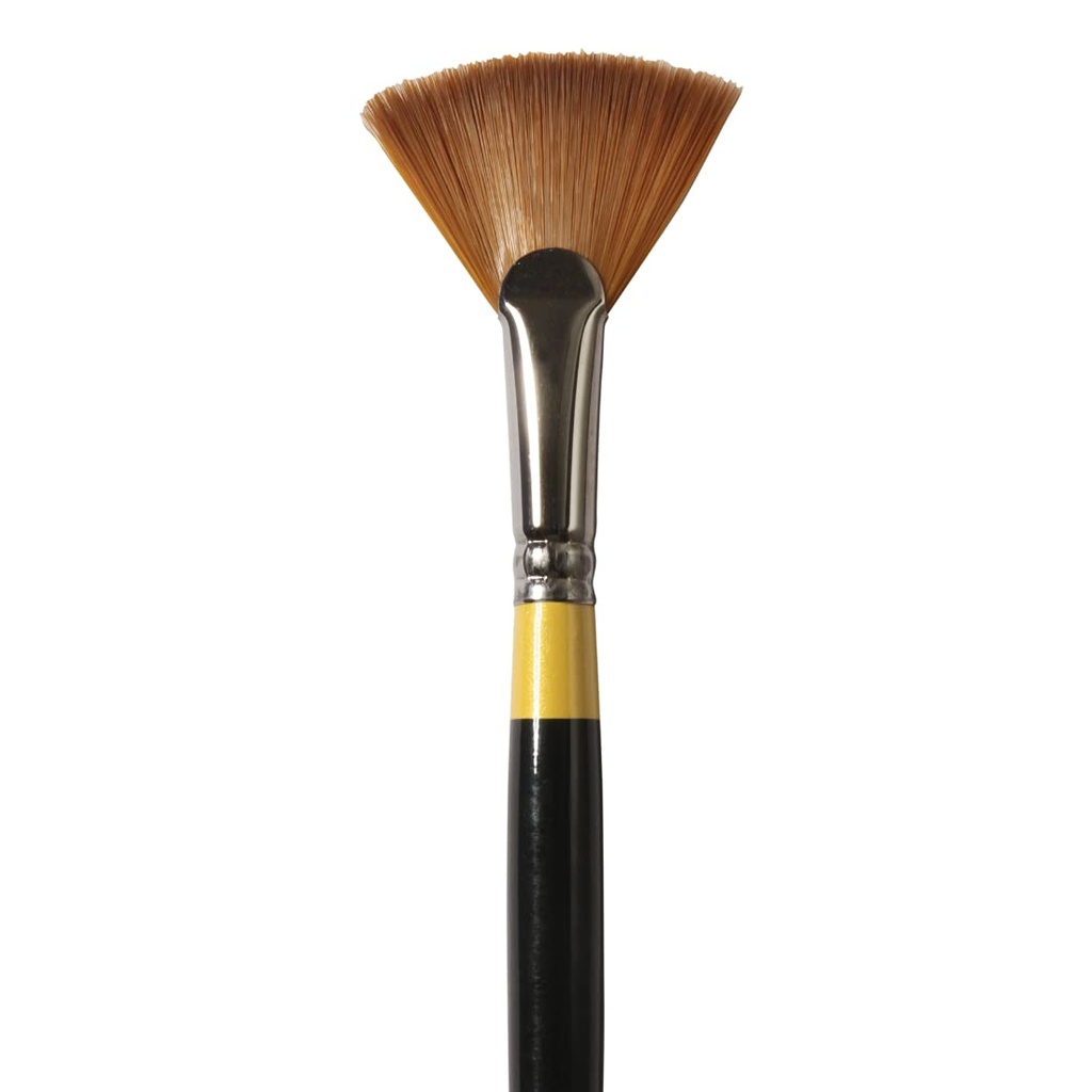 DALER ROWNEY SYSTEM3 LONG HANDLE FAN BRUSH SY46 SIZE 8