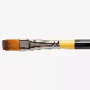 DALER ROWNEY SYSTEM3 SHORT HANDLE SHORT FLAT SY55 SIZE 1/2 INCH