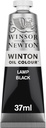 WINSOR & NEWTON WINTON OIL COLOUR 37ML TUBE LAMP BLACK