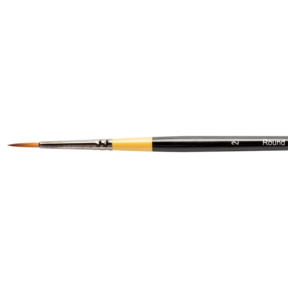 DALER ROWNEY SYSTEM3 SHORT HANDLE ROUND SY85 SIZE 2