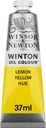 WINSOR &NEWTON WINTON OIL COLOUR 37ML TUBE LEMON YELLOW HUE