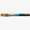 DALER ROWNEY AQUAFINE SHORT HANDLE SHORT FLAT AF55 SIZE 1/2IN