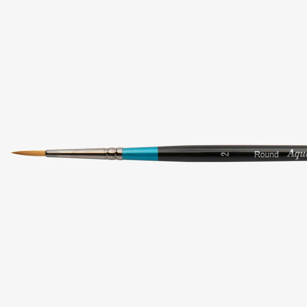 DALER ROWNEY AQUAFINE SHORT HANDLE ROUND AF85 SIZE 2