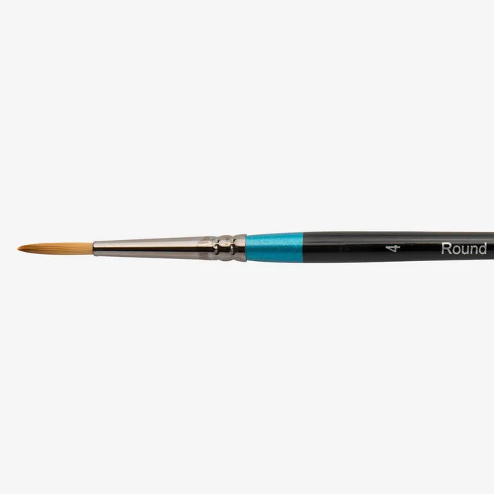 DALER ROWNEY AQUAFINE SHORT HANDLE ROUND AF85 SIZE 4