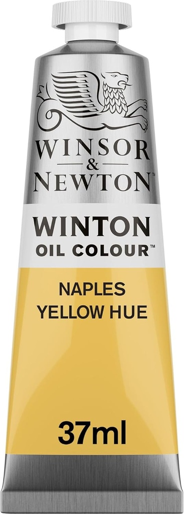 WINSOR & NEWTON WINTON OIL COLOUR 37ML TUBE NAPLES YELLOW HUE