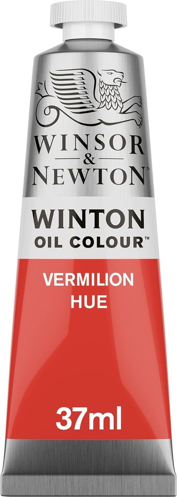 WINSOR & NEWTON WINTON OIL COLOUR 37ML TUBE VERMILION HUE