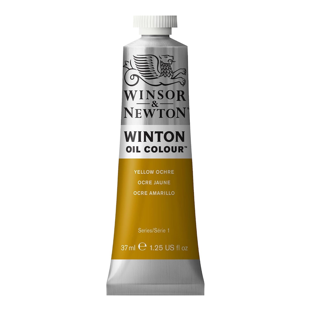 WINSOR & NEWTON WINTON OIL COLOUR 37ML TUBE YELLOW OCHRE