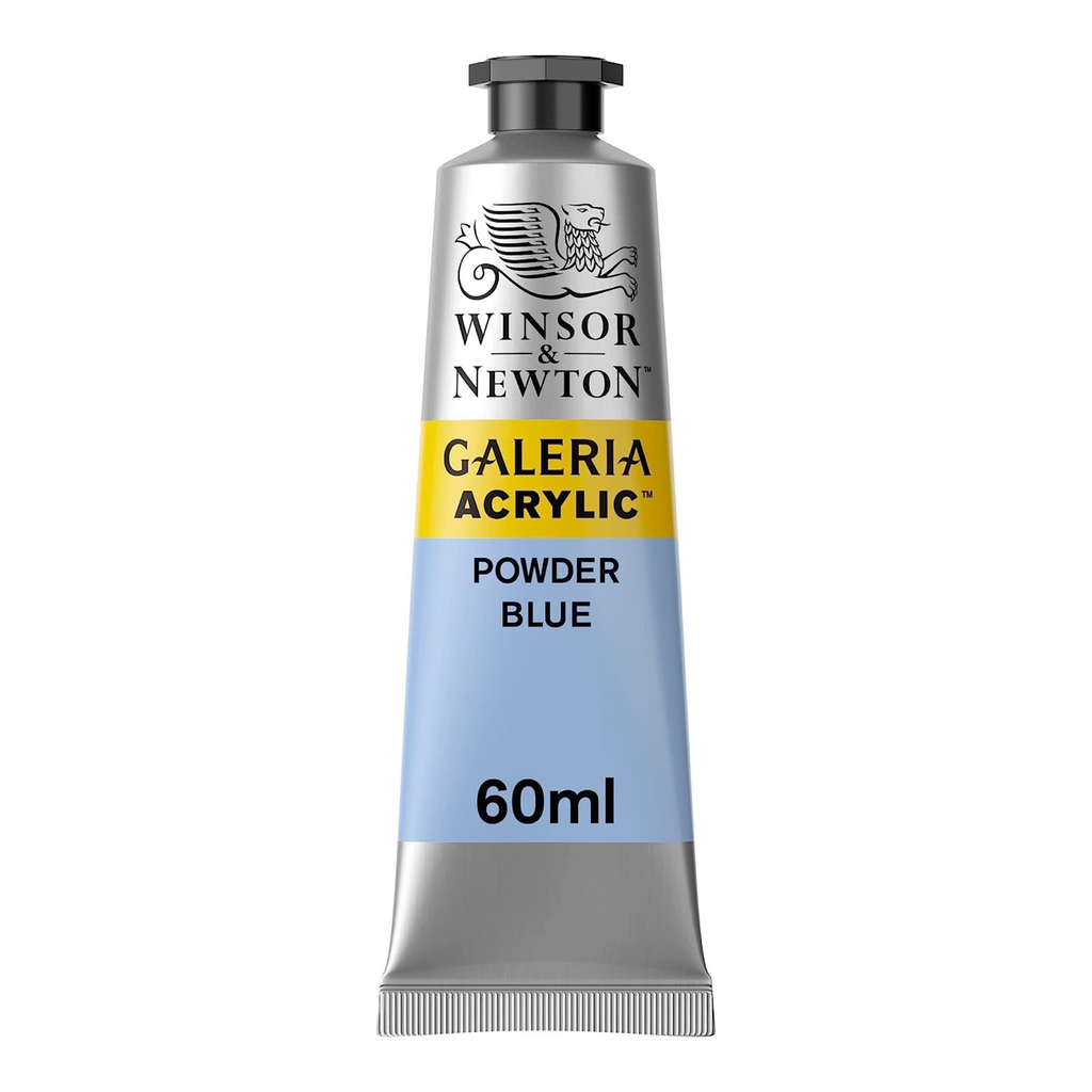 WINSOR & NEWTON GALERIA ACRYLIC COLOUR 60ML TBE POWDER BLUE