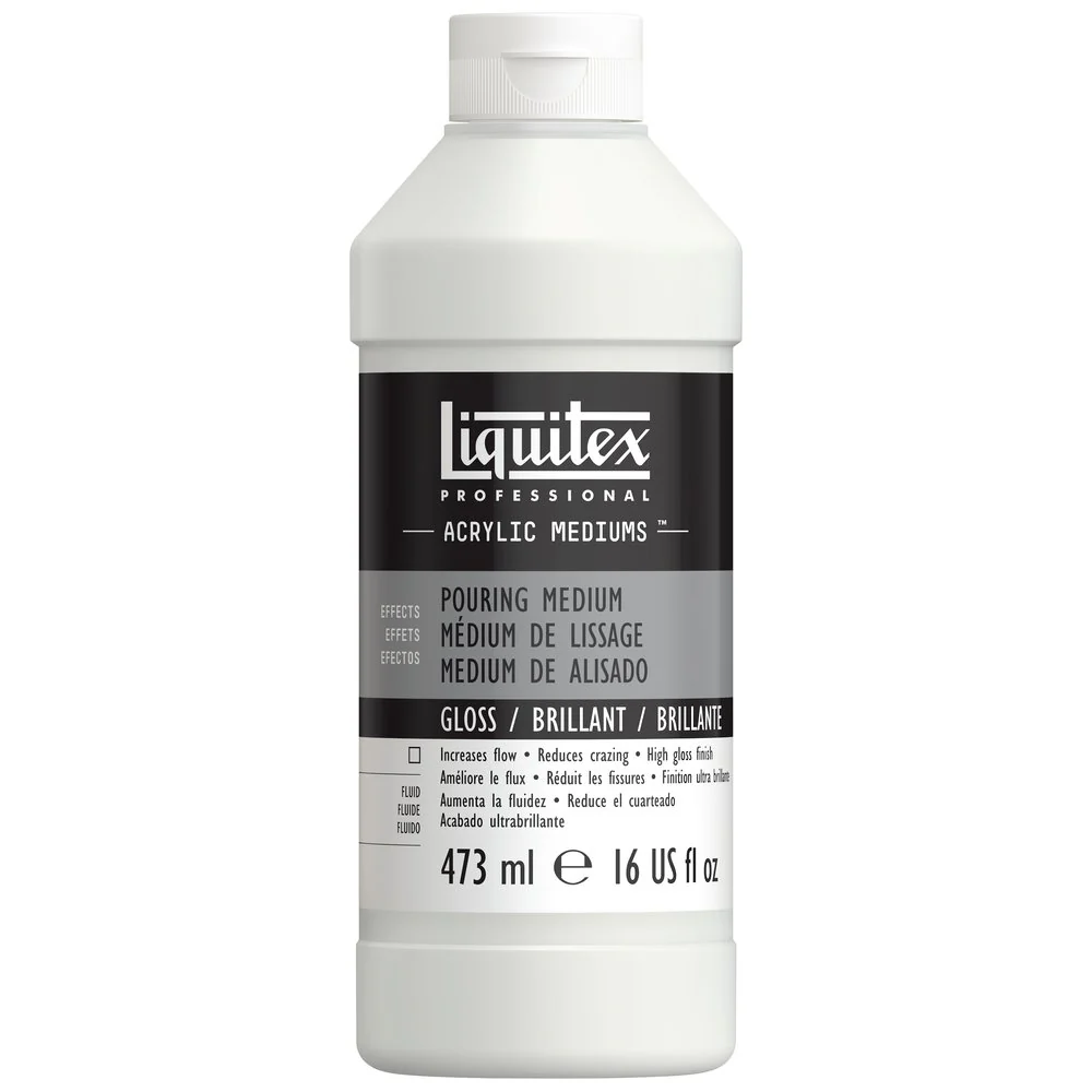 LIQUITEX ACRYLIC ADDITIVE 473ML BTL GLOSS POURING MEDIUM ROW