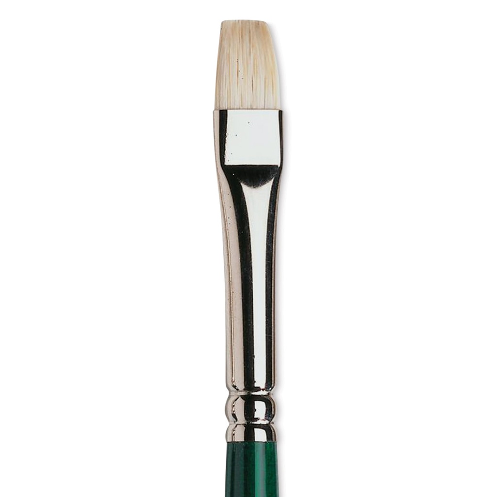 WINSOR & NEWTON WINTON HOG BRUSH SHORT FLAT NO.4