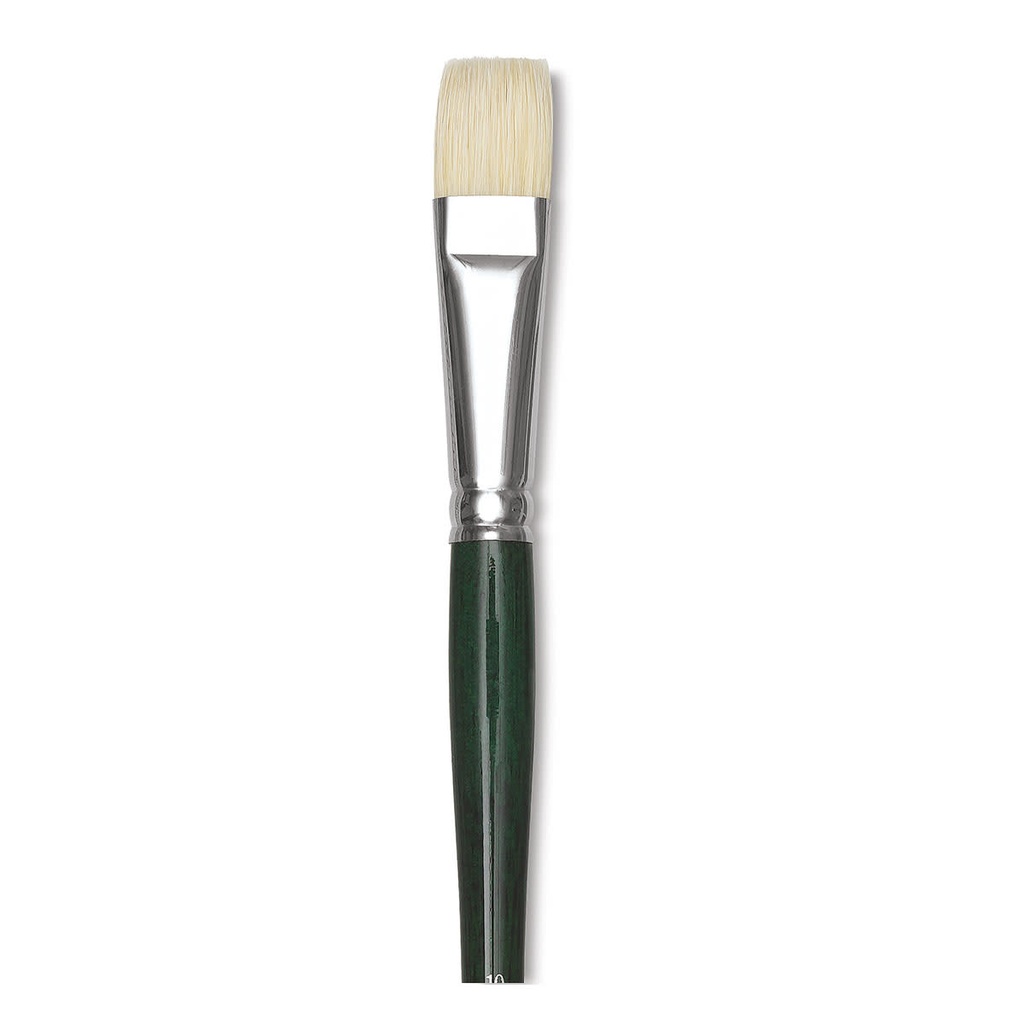WINSOR & NEWTON WINTON HOG BRUSH SHORT FLAT NO.10
