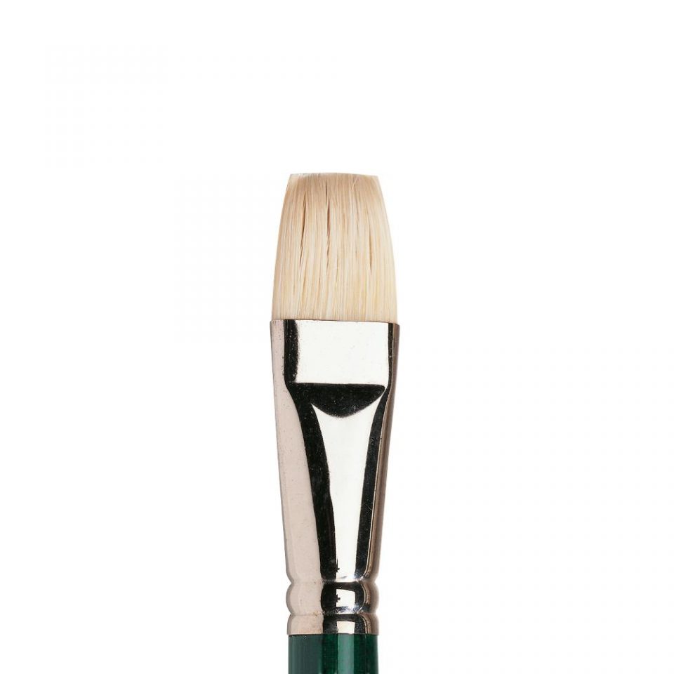 WINSOR & NEWTON WINTON HOG BRUSH SHORT FLAT NO.12