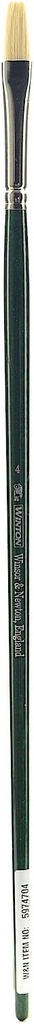 WINSOR & NEWTON HOG BRUSH LONG FLAT NO.4