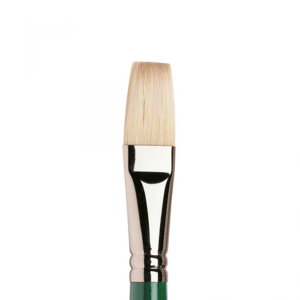 WINSOR & NEWTON WINTON HOG BRUSH LONG FLAT NO.12