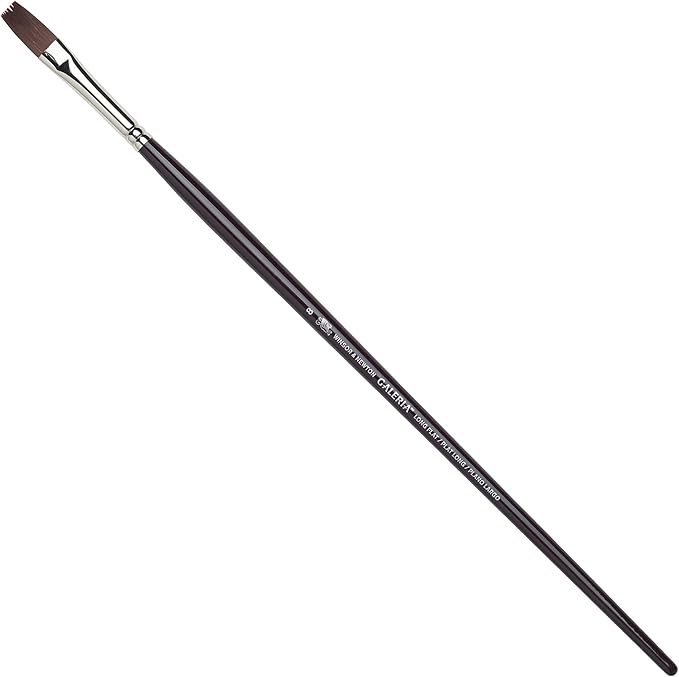 WINSOR & NEWTON GALERIA BRUSH SHORT FLAT NO.8