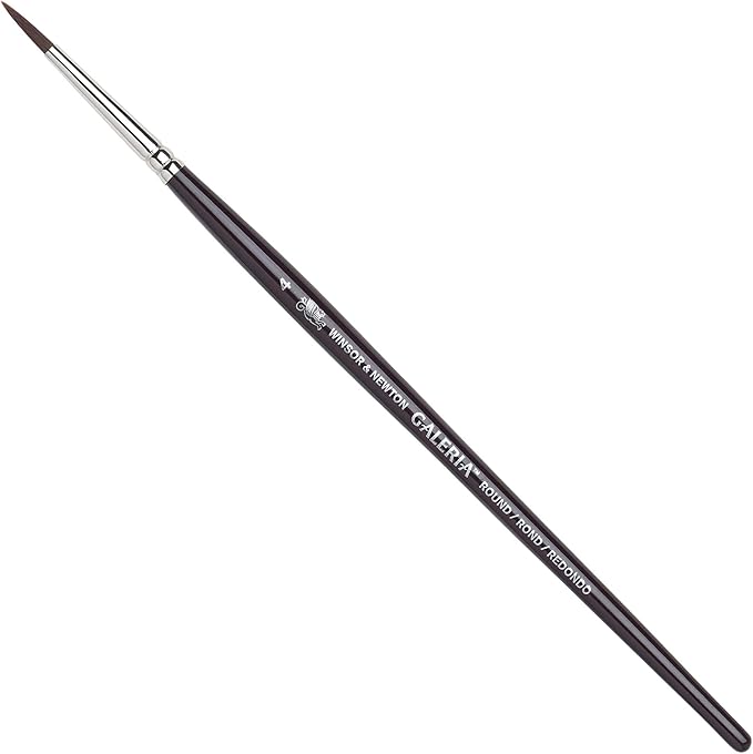 WINSOR & NEWTON GALERIA BRUSH ROUND NO.4