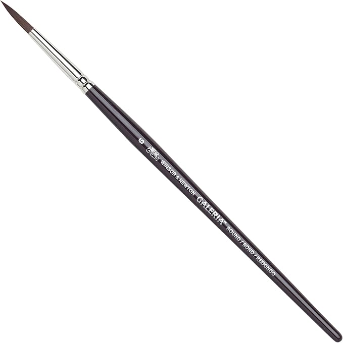 WINSOR & NEWTON GALERIA BRUSH ROUND NO.6
