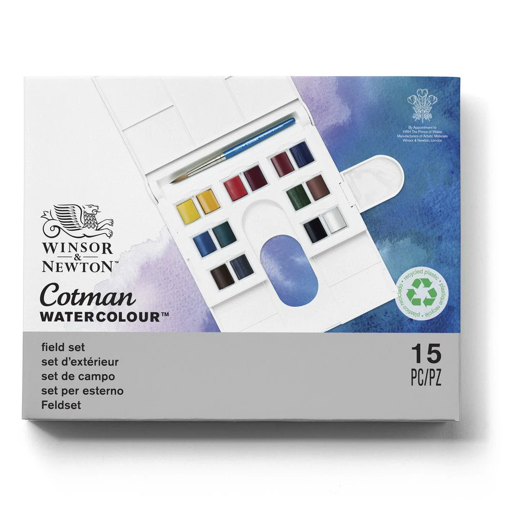 WINSOR & NEWTON COTMAN WATERCOLOUR COMPACT SET