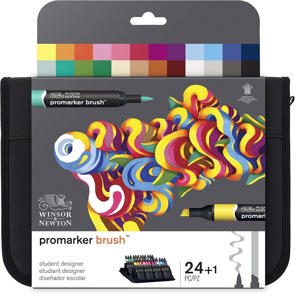 WINSOR & NEWTON PROMARKER BRUSH X24 STUDENT DESIGNER SET