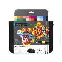 WINSOR & NEWTON PROMARKER BRUSH X 24 STUDENT DESIGNER SET 0290079