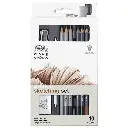 WINSOR & NEWTON SKETCHING PENCIL X10 TIN SET
