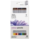 WINSOR & NEWTON COLOURED PENCIL  STUDIO 12 TIN SET