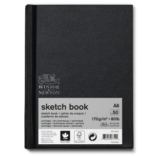 WINSOR & NEWTON SKETCH BK 170 A5 50S