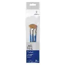 WINSOR & NEWTON COTMAN BRUSH SHORT HANDLE PACK OF 3 V.3 FSC 100%