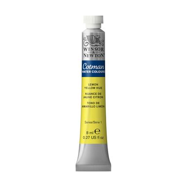 WINSOR & NEWTON COTMAN WATERCOLOUR 8ML TBE CADMIUM YELLOW HUE ROW