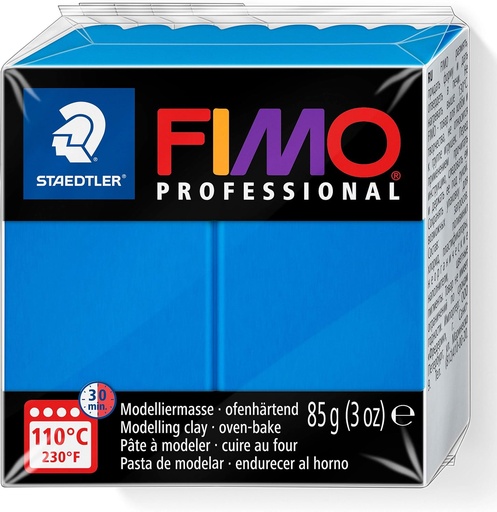 [8004-300] STAEDTLER MOD. CLAY FIMO PROF 85G BLUE SET