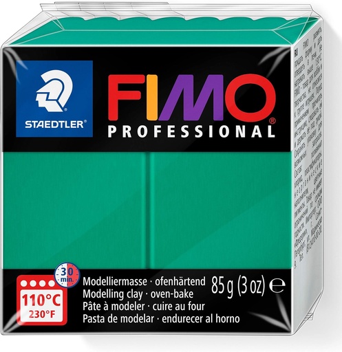 [8004-500] STAEDTLER MOD. CLAY FIMO PROF 85G GREEN SET