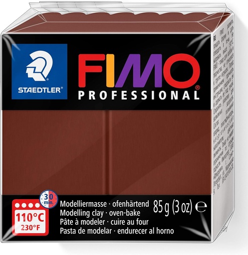 [8004-77] STAEDTLER MOD. CLAY FIMO PROF 85G CHOCOLATE SET