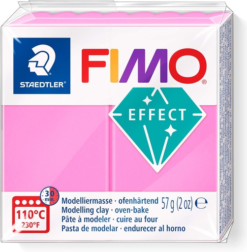 [8010-201] STAEDTLER MOD. CLAY FIMO EFFECT NEON FUCHSIA