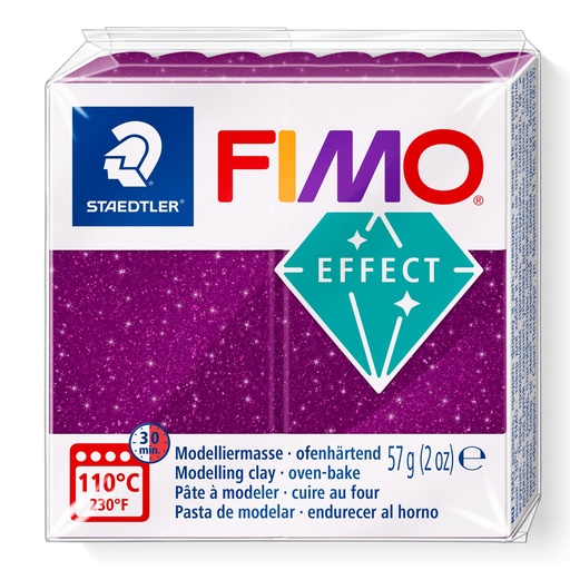 [8010-602] STAEDTLER MODELLING CLAY FIMO EFFECT 57G PURPLE GALAXY 8010-602