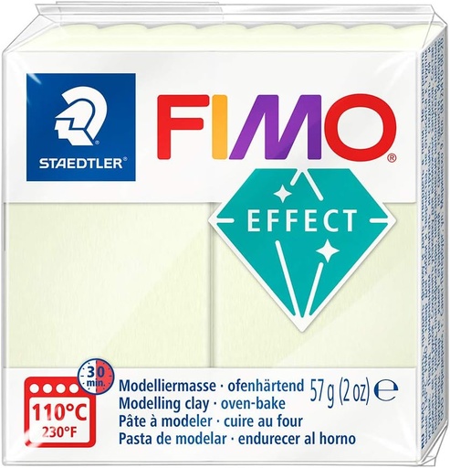 [8020-04] STAEDTLER MODELLING CLAY FIMO EFFECT 57G NOCTILUCENT 8020-04