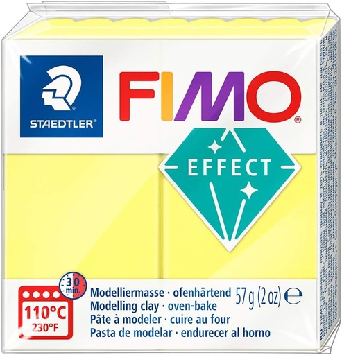 [8020-104] STAEDTLER MOD. CLAY FIMO EF. YELLOW TRANSLUCE